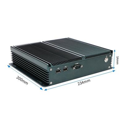 Zertifizierter IBOX-1326 Quad Core N100 Industrial Mini PC mit 2*Intel I211 AT LAN