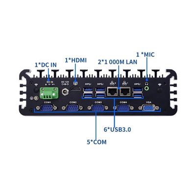 IBOX-3026 Ventilatorloser Industrie-Mini-PC 1135G7 Prozessor mit CE-FCC-ROHS-Zertifizierung