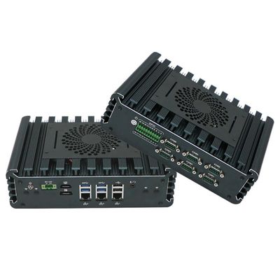 Quad-Core IBOX-3126 Mini PC 3*Intel I225-V 2.5G LAN Industriearbeitsstation