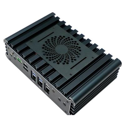Quad-Core IBOX-3126 Mini PC 3*Intel I225-V 2.5G LAN Industriearbeitsstation
