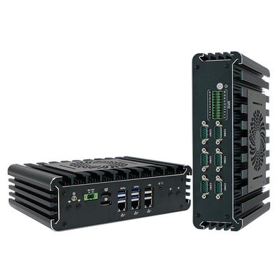 Quad-Core IBOX-3126 Mini PC 3*Intel I225-V 2.5G LAN Industriearbeitsstation