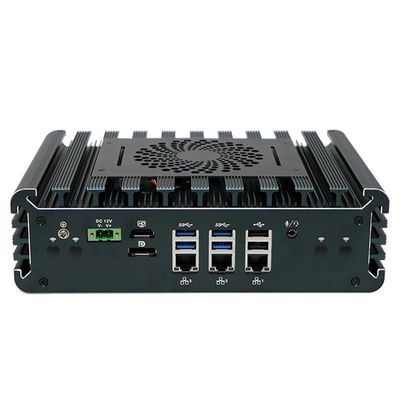 Quad-Core IBOX-3126 Mini PC 3*Intel I225-V 2.5G LAN Industriearbeitsstation