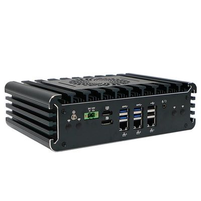 Quad-Core IBOX-3126 Mini PC 3*Intel I225-V 2.5G LAN Industriearbeitsstation