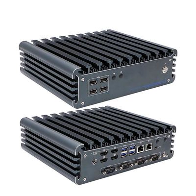 IBOX-3226 Quad-Core Refresh Fanless Mini-Industrial PC CE CCC FCC Klasse A RoHS 2,64 kg