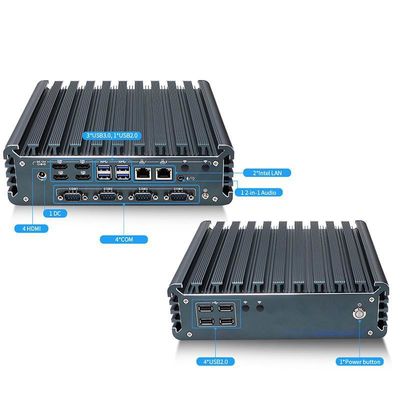 IBOX-3226 Quad-Core Refresh Fanless Mini-Industrial PC CE CCC FCC Klasse A RoHS 2,64 kg