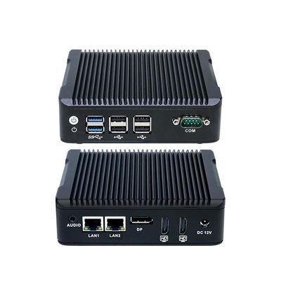 Nano-N5 Plus Industrial Mini PC Quad-Core J3710 1XMSATA 2.5 Festplatte 2XUSB3.0