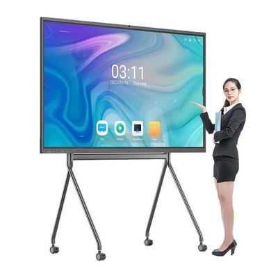 110 Zoll Konferenzklassenzimmer All-in-One-Touch-Bildschirm Whiteboard 350cd/M2 Helligkeit