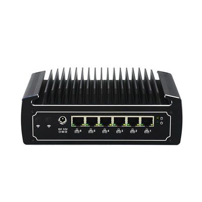 IBOX-501 N18 Fanless Mini Industrial PC Quad Core 32 GB Speicher mit MSATA