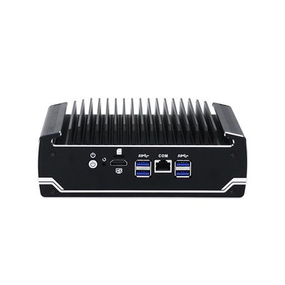 IBOX-501 N18 Fanless Mini Industrial PC Quad Core 32 GB Speicher mit MSATA