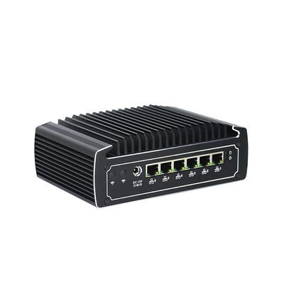 IBOX-501 N18 Fanless Mini Industrial PC Quad Core 32 GB Speicher mit MSATA