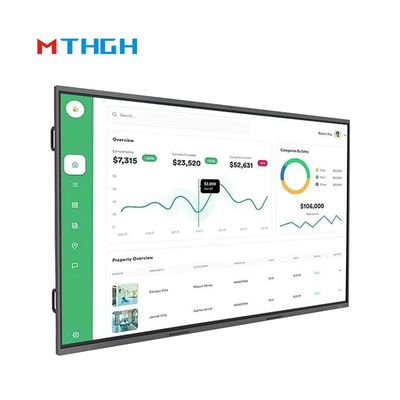 65 Zoll immersives digitales kollaboratives Infrarot-interaktives Whiteboard-Doppelsystem