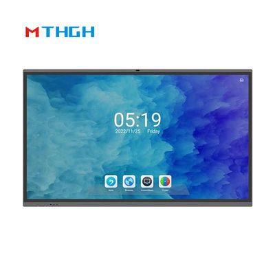 65 Zoll immersives digitales kollaboratives Infrarot-interaktives Whiteboard-Doppelsystem
