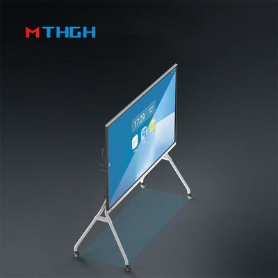65 Zoll immersives digitales kollaboratives Infrarot-interaktives Whiteboard-Doppelsystem