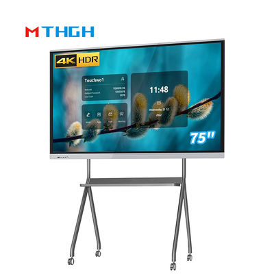 75 Zoll 4K HD Konferenzzimmer Interaktives Whiteboard Interaktives Berührungsgerät All-in-One mit USB