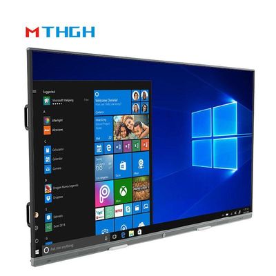 110 Zoll Interaktiv Touch Whiteboard 350cd/M2 Helligkeit Schiebe-All-in-One-Maschine