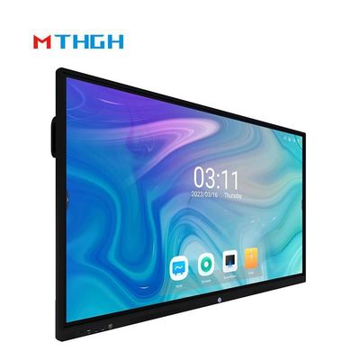4K 98 Zoll interaktiver Multi-Touch-Bildschirm Whiteboard 16:9