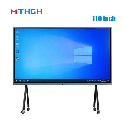 Touchscreen Interaktives Whiteboard Bildschirm 110 Zoll Fortgeschrittenes Infrarot Lehrbrett