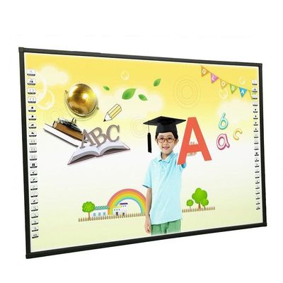 120 Zoll Smart Infrarot Touch Interaktives Whiteboard 10 Punkte Antwort 6ms