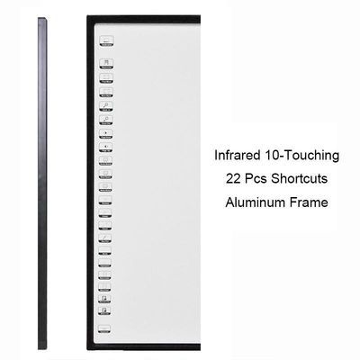 120 Zoll Smart Infrarot Touch Interaktives Whiteboard 10 Punkte Antwort 6ms