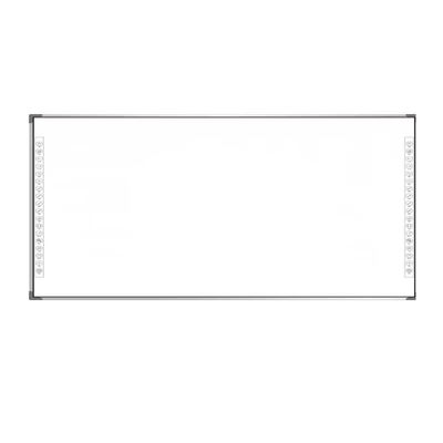 150 Zoll Smart Interactive Whiteboard mit schwarzem Rahmen 10 Uhr Schreibstift und 22 Abkürzungstasten