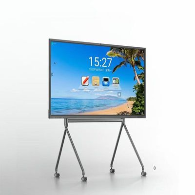 4K 65 Zoll 16:9 Interaktives LCD-Whiteboard Infrarot/Kapazitativ Touch für intelligente Bildung