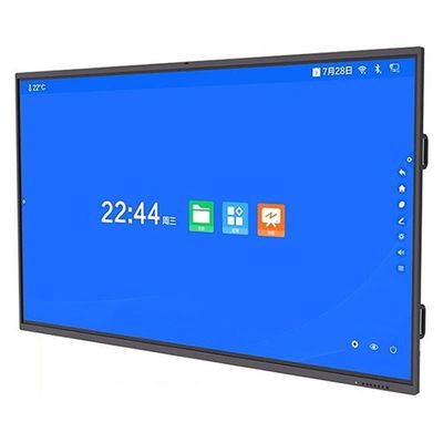 4K 65 Zoll 16:9 Interaktives LCD-Whiteboard Infrarot/Kapazitativ Touch für intelligente Bildung