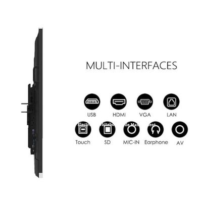 86 Zoll 20 Punkte Digitale Smart Interaktive Whiteboard Tablet Infrarot Android 11.0