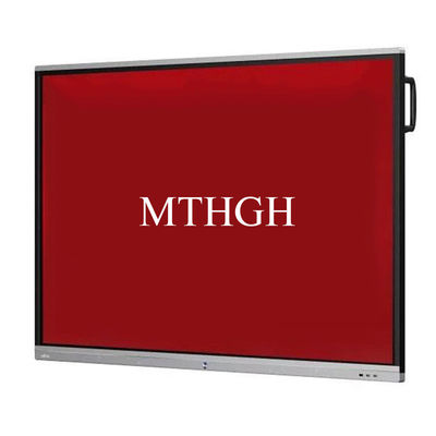 75 Zoll Interaktiver Touchscreen Whiteboard 4K Anzeige Helligkeit ≥350cd/m2 Antwort ≤8ms
