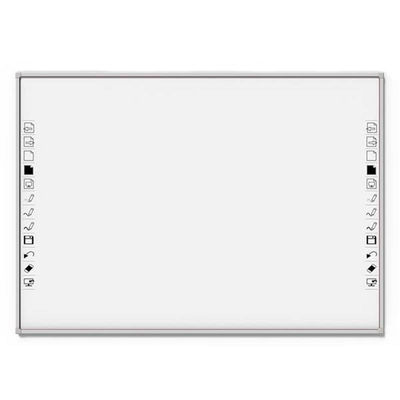 86 Zoll gehärtetes Glas Smart Whiteboard mit WLAN Bluetooth USB-Verbindung für Schul-Supermarkt