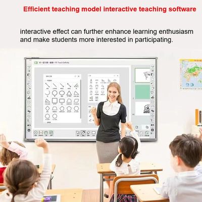 83 Zoll Interaktives Whiteboard mit optionale I3/i5/i7/i9 CPU 10 Punkt 60 Millionen Berührungen Auflösung 3840*2160