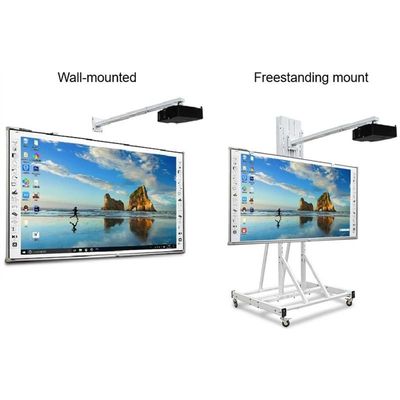 86 Zoll 20 Punkte Infrarot-Touchscreen elektronisches interaktives Whiteboard Smart Digital Board für die Schule