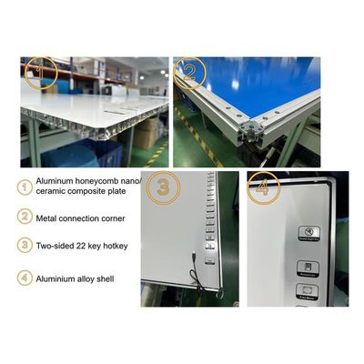 86 Zoll 20 Punkte Infrarot-Touchscreen elektronisches interaktives Whiteboard Smart Digital Board für die Schule