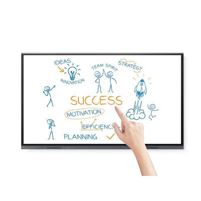 86 Zoll Interaktives Touchscreen Whiteboard 178° Weiten Blickwinkel für eine intelligente Bildung