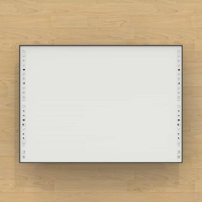 96 Zoll Kapazitiv Touch Interaktives Whiteboard 3840X2160 Auflösung 180 Punkte/Sekunde Cursorgeschwindigkeit