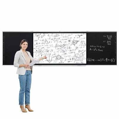 75-Zoll-intelligentes Digitalbrett Smart Blackboard mit 4K-Flachschreibtisch