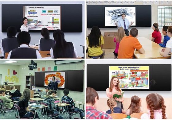 MTHGH 65 Zoll 180-260V Wechselstrom Eingangsspannung Smart Digital Blackboard mit USB2.0/3.0 Schnittstelle und 4 GB RAM