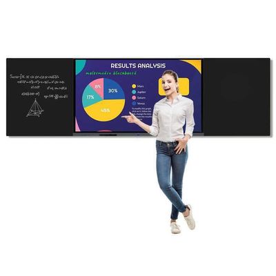 4K 86 Zoll Digital Smart Whiteboard 16 9 Bildverhältnis mit I3/I5/I7/I9 Prozessor