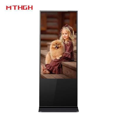 43-Zoll-HD-Floor-Standing-Digitalposter-Display mit 8GB/16GB Speicherplatz für OEM-Lieferanten