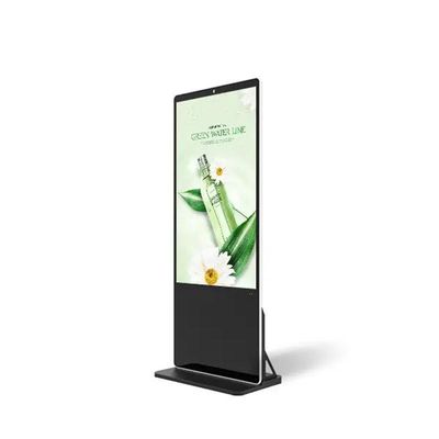 49-Zoll-Flächen-Digitalbildschirm, frei stehende digitale Beschilderung mit Wandmontageoptionen.