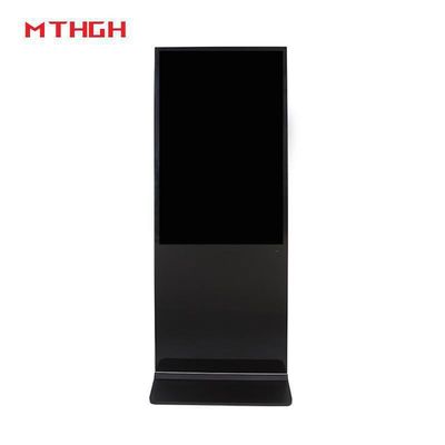 49 Zoll 1080 P Auflösung Fläche Stehende digitale Beschilderung mit 8 GB Speicher und Wi-Fi / Bluetooth / USB-Konnektivität