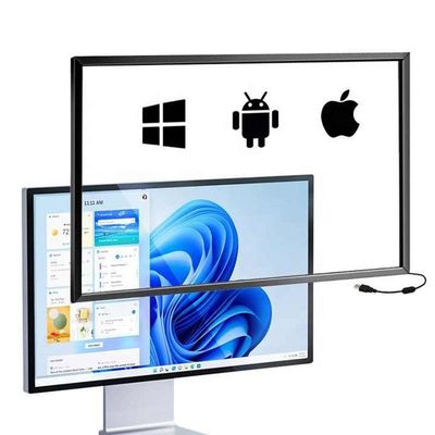 55 Zoll Upgrade Ihr Geschäft mit Infrarot-Touchscreen -30C-80C Betriebsbereich