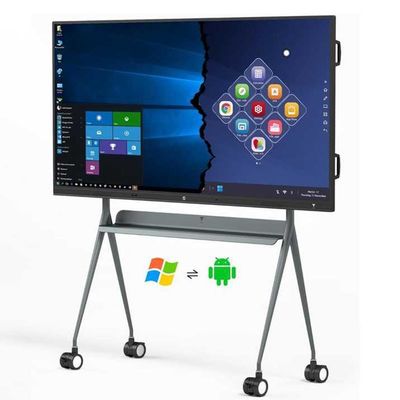 110 Zoll Interaktives Touchscreen-Display 16 9 Bildverhältnis DP Schnittstelle Professionelle Demonstrationsplatte