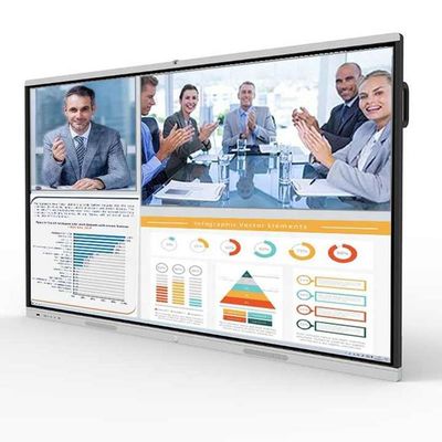 Hochwertiges 98-Zoll-Infrarot-Multi-Touch-Bildschirm-Demo-Board mit HDMI-Eingang/Ausgang