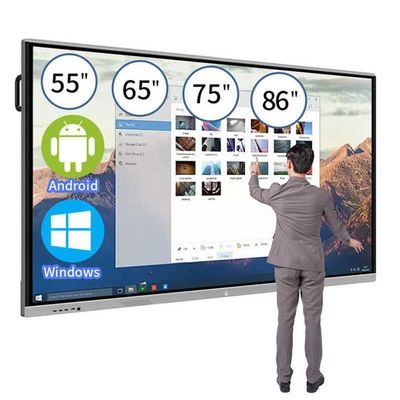 High-Quality Interaktive Touchscreen Whiteboard Demonstrationsbrett 55 Zoll Android 13.0 System Version