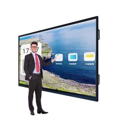 Interaktive Touch Whiteboard Ultimate Präsentation mit HDMI I/O und OPS PC I9 Konnektivität Lösung