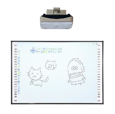 86 Zoll Interaktives Smartboard, Innen-Außen-Touchscreen Interaktives Whiteboard