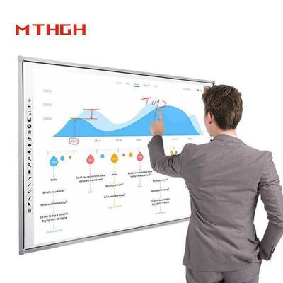 96 Zoll Interaktives Whiteboard Einfache Zusammenarbeit Smartes digitales Whiteboard geeignet für Schulen