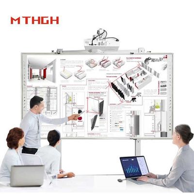 86-Zoll-Bildschirm Infrarot-interaktives Whiteboard mit Projektor/Touchpad