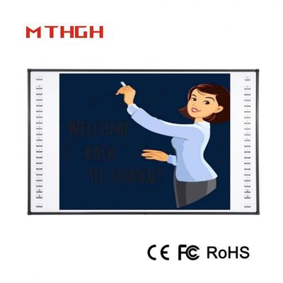 106 Zoll Intelligente Infrarotkonferenz Interaktives Whiteboard Einfache Fingersteuerung I3/I5/I7/I9 CPU