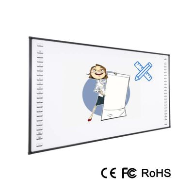 106 Zoll Intelligente Infrarotkonferenz Interaktives Whiteboard Einfache Fingersteuerung I3/I5/I7/I9 CPU